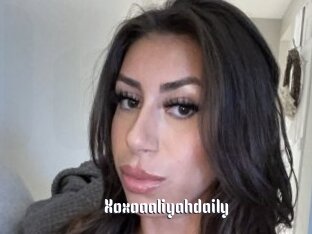 Xoxoaaliyahdaily